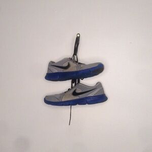 Blue and gray Nike running shoes size 7 women's